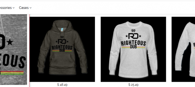 Get Righteous Dub Gear! Get Righteous Dub Gear!